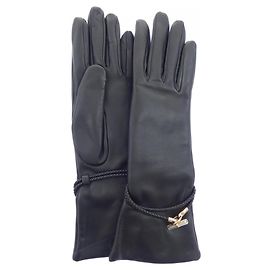 Hermès Gants chauds Hermes noirs Noir