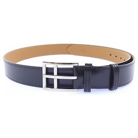 Hermès Cinturón Hermes Standard Black Negro