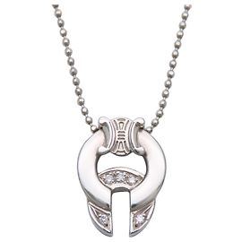 Céline Collar Celine Triomphe en platino Plata