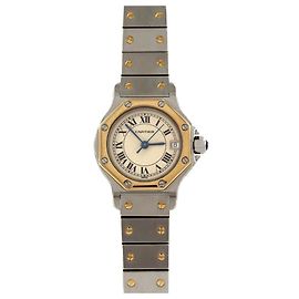 Relógio Cartier Santos Octagon SM Two-Tone Quartz Outro