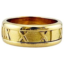 Anillo Tiffany & Co. Atlas en oro amarillo de 18K Dorado
