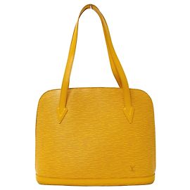 Louis Vuitton Epi Leather Handbag Other Yellow