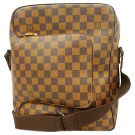 Louis Vuitton Damier Olaf MM Shoulder Bag Damier ebene