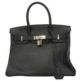 Hermès Hermes Birkin 30 Handbag Black