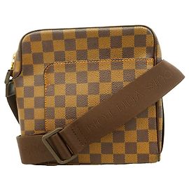 Louis Vuitton Damier Olaf PM Shoulder Bag Damier ebene