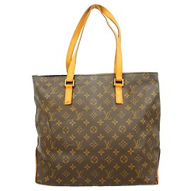 Borsa Cabas Mezzo Monogram Louis Vuitton Marrone