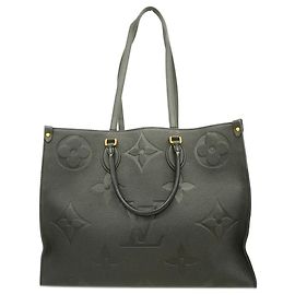 Saco Tote Louis Vuitton Monogram Empreinte OnTheGo GM Preto