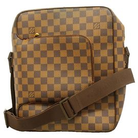 Louis Vuitton Damier Olaf MM Schultertasche Damier ebene