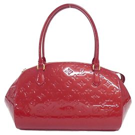 Borsa a tracolla Louis Vuitton Vernis Sherwood GM Rosso