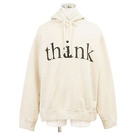 Gucci thank/think PSYCHOPTS Sweatshirt aus Baumwolle Beige Roh