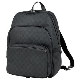 Gucci GG Pattern Black Backpack Black