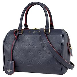 Louis Vuitton Speedy Bandoulière 25 Handbag Red