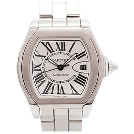 Cartier Roadster LM Silver Dial Men's Watch Other