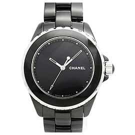 Orologio da uomo Chanel J12 Untitled H5581 Quadrante Nero Altro
