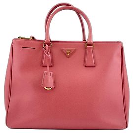 Borsa a mano e a tracolla Prada Galleria Rosa