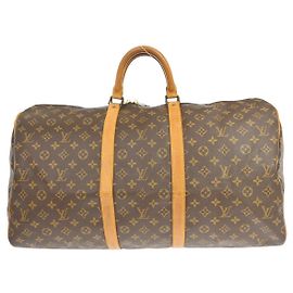 Louis Vuitton Keepall Monogram 55 Marron