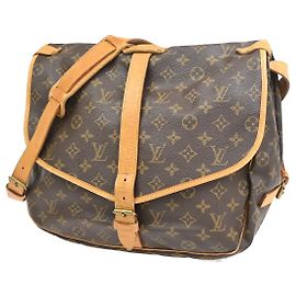 Louis Vuitton Saumur Monogram 35 Marron