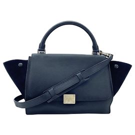 Céline Borsa a mano Celine Trapeze Small Nero