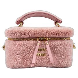 Borsa Vanity Case Miu Miu Rosa