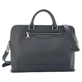 Sac à main porte-documents Louis Vuitton Avenue Noir