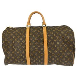 Louis Vuitton Keepall Monogram 55 Marron