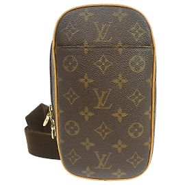 Louis Vuitton Pochette Gange Monogram Canvas Marron