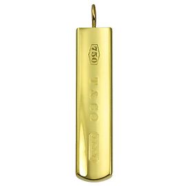 Pendentif Tiffany & Co. 1837 Bar en or jaune 18K Autre