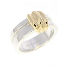 Tiffany & Co. 925 and 18K Yellow Gold Band Ring Other