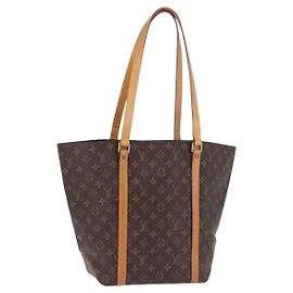 Sac Shopping Louis Vuitton Monogram Marron