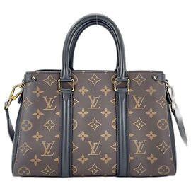 Sac à épaule Louis Vuitton Soufflot NV BB Marron
