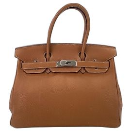 Hermès Bolsa HERMES Birkin 30 em marrom Marrom