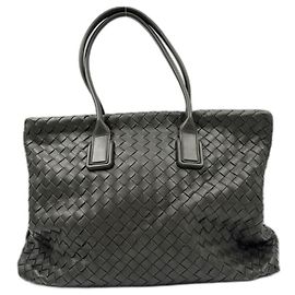 Sac cabas Bottega Veneta Intrecciato Vert
