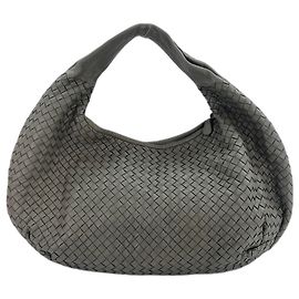 Borsa a tracolla Bottega Veneta Intrecciato Marrone