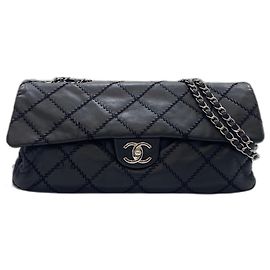 Bolsa de ombro Chanel preta Preto
