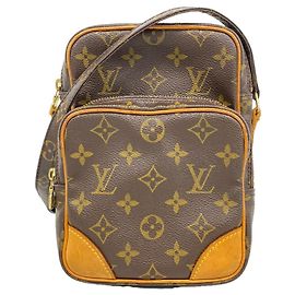Louis Vuitton Monogram Amazon Shoulder Bag Brown