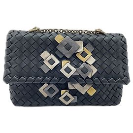 Borsa Bottega Veneta Intrecciato Nero