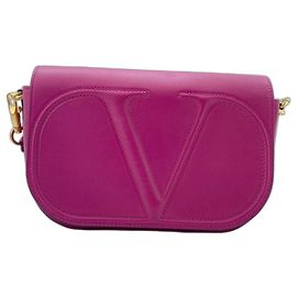 Bolsa de ombro Valentino V-logo Walk em rosa Rosa