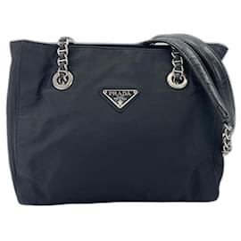 Borsa a tracolla Prada nera Nero