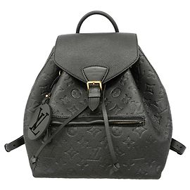 Sac à dos Louis Vuitton Monogram Empreinte Montsouris PM Noir