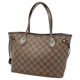 Sac Cabas Louis Vuitton Damier Neverfull PM Damier ebène
