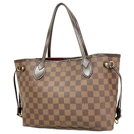 Sac Cabas Louis Vuitton Damier Neverfull PM Damier ebène