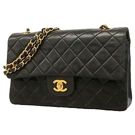 Borsa a tracolla Chanel Matelassé Nero