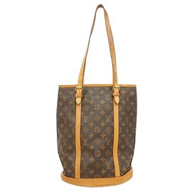 Saco Tote Louis Vuitton Monogram Bucket GM Marrom