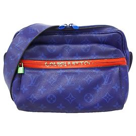 Louis Vuitton Monogram Pacific PM Sling Bag Blue