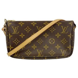 Sac Pochette Accessoires Monogram Louis Vuitton Marron