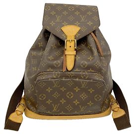 Louis Vuitton Monogram Montsouris GM Backpack Brown