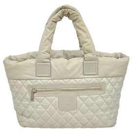 Sac cabas Chanel Coco Cocoon en nylon Marron