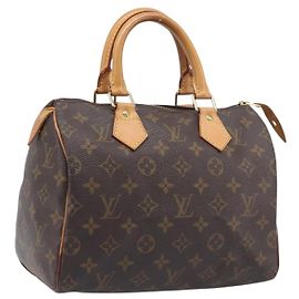 Bolsa de mão LOUIS VUITTON Monogram Speedy 25 M41528 LV Auth am12418V Monograma