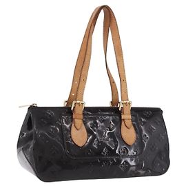 Sac LOUIS VUITTON Monogram Vernis Rosewood Avenue Amarante M93510 Auth BA15096 Bordeaux