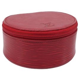 LOUIS VUITTON Epi Ecrin Bijoux 10 Jewelry Box Red M48217 LV Auth 199058A Red